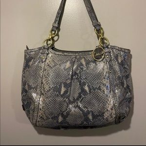 Coach Snakeskin Hobo Purse